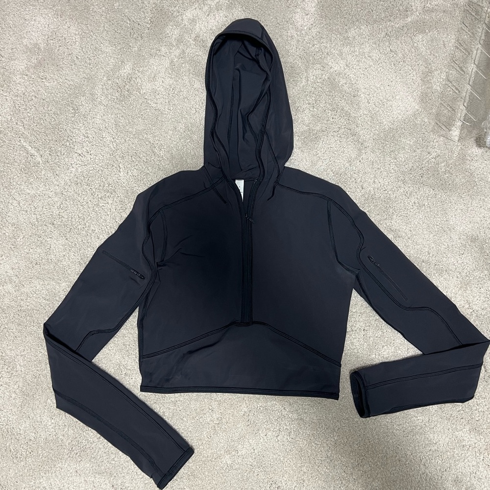 Lululemon black hooded top